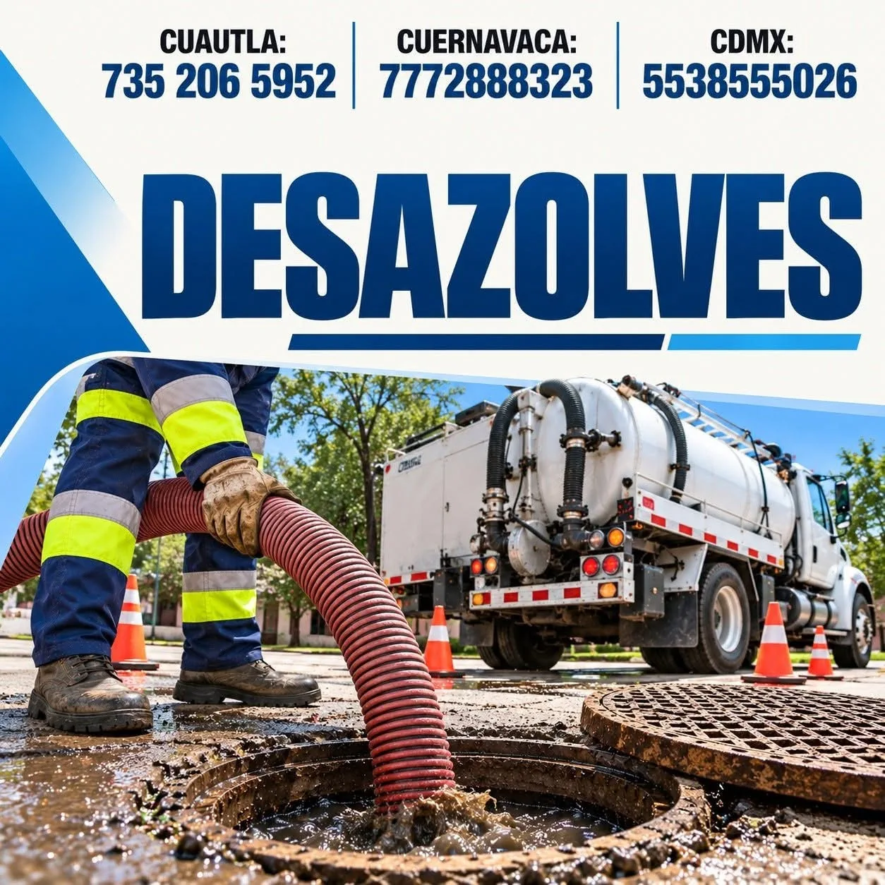 Servicio de desazolve y limpieza de fosas sépticas, imagen 7